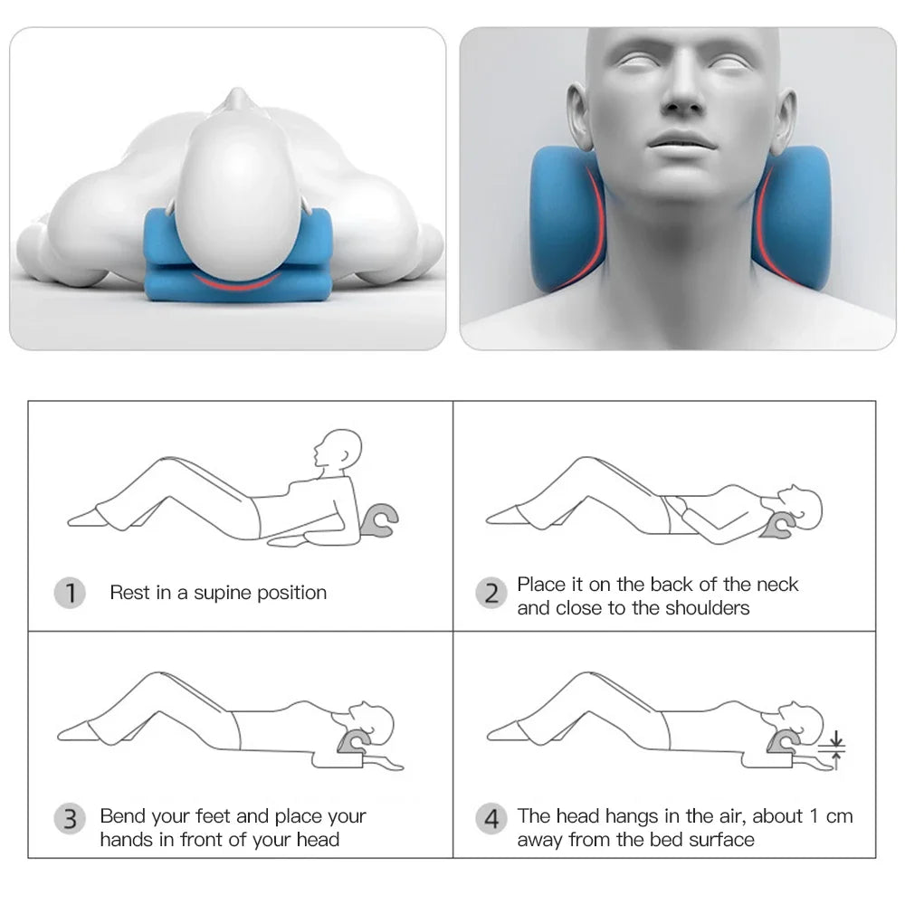 Neck Massage Traction Pillow