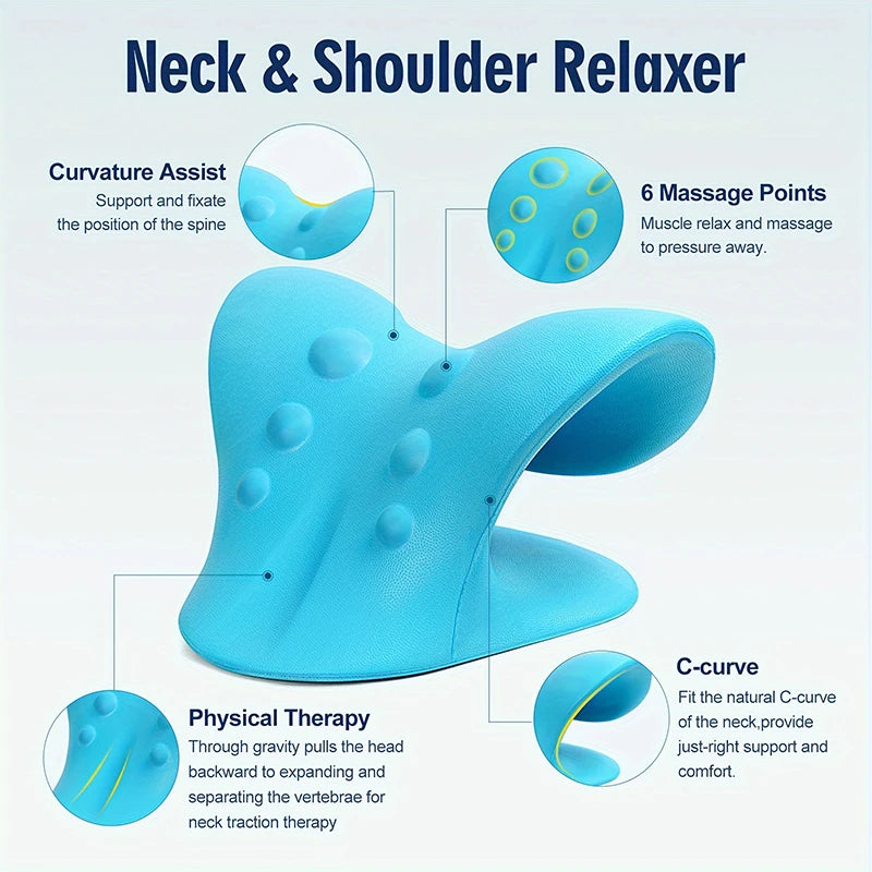 Neck Massage Traction Pillow